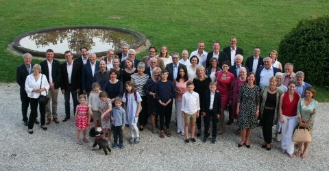 Gruppenfoto im Rahmen der Präsidentinnenreise 2017